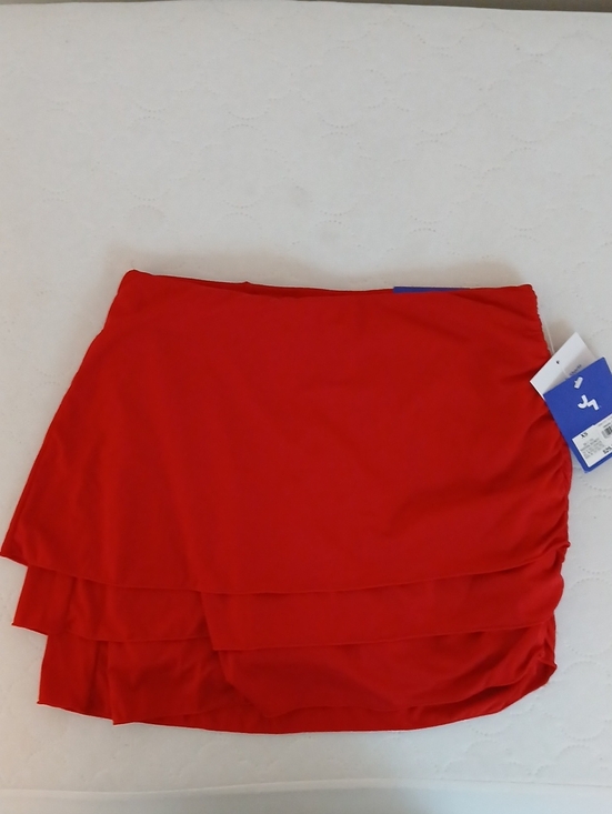 JoyLab Pants - Red Tiered Athletic Skort